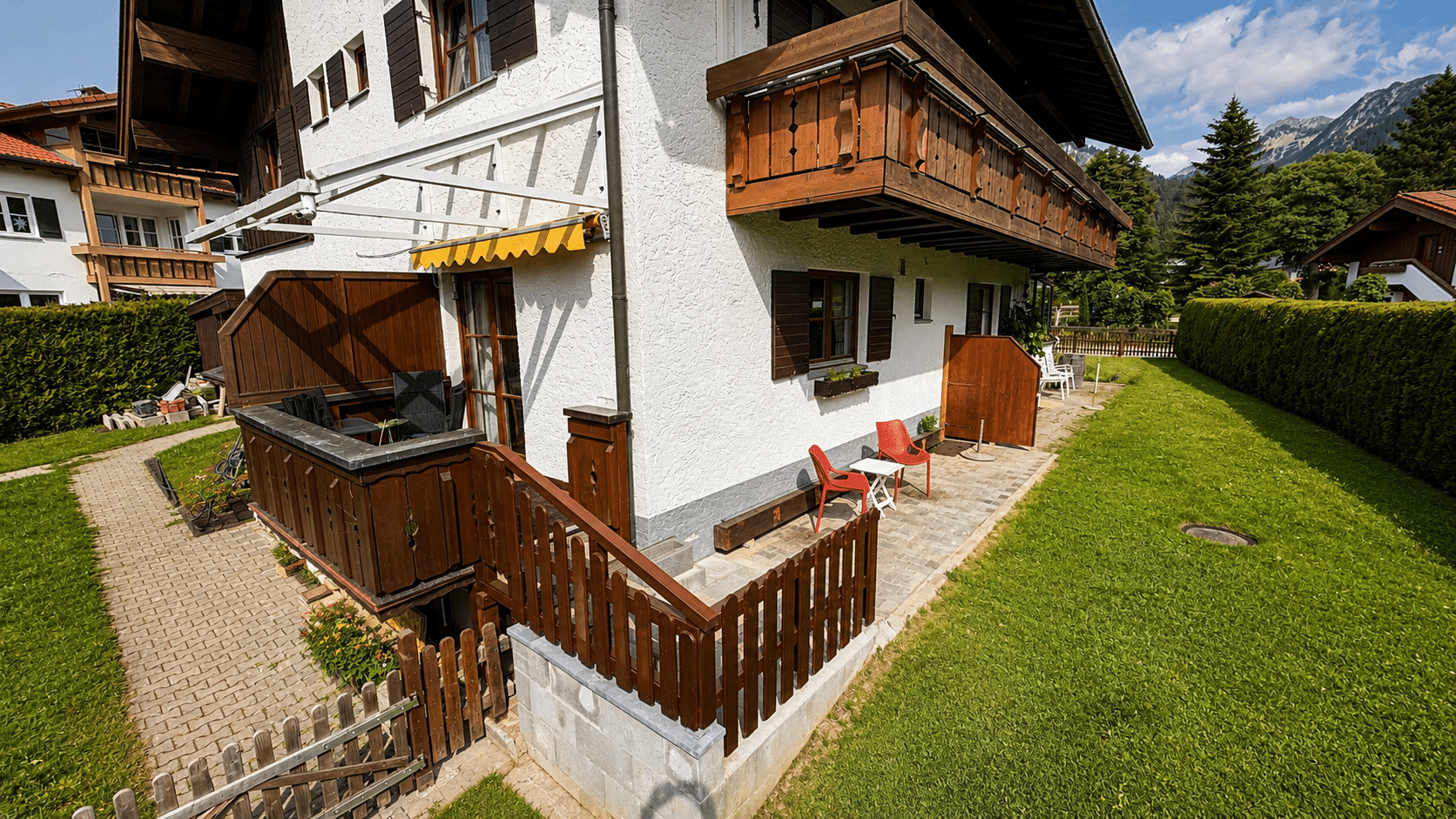 Ferienwohnung mit Terrasse
